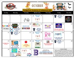 REVISED October calendar